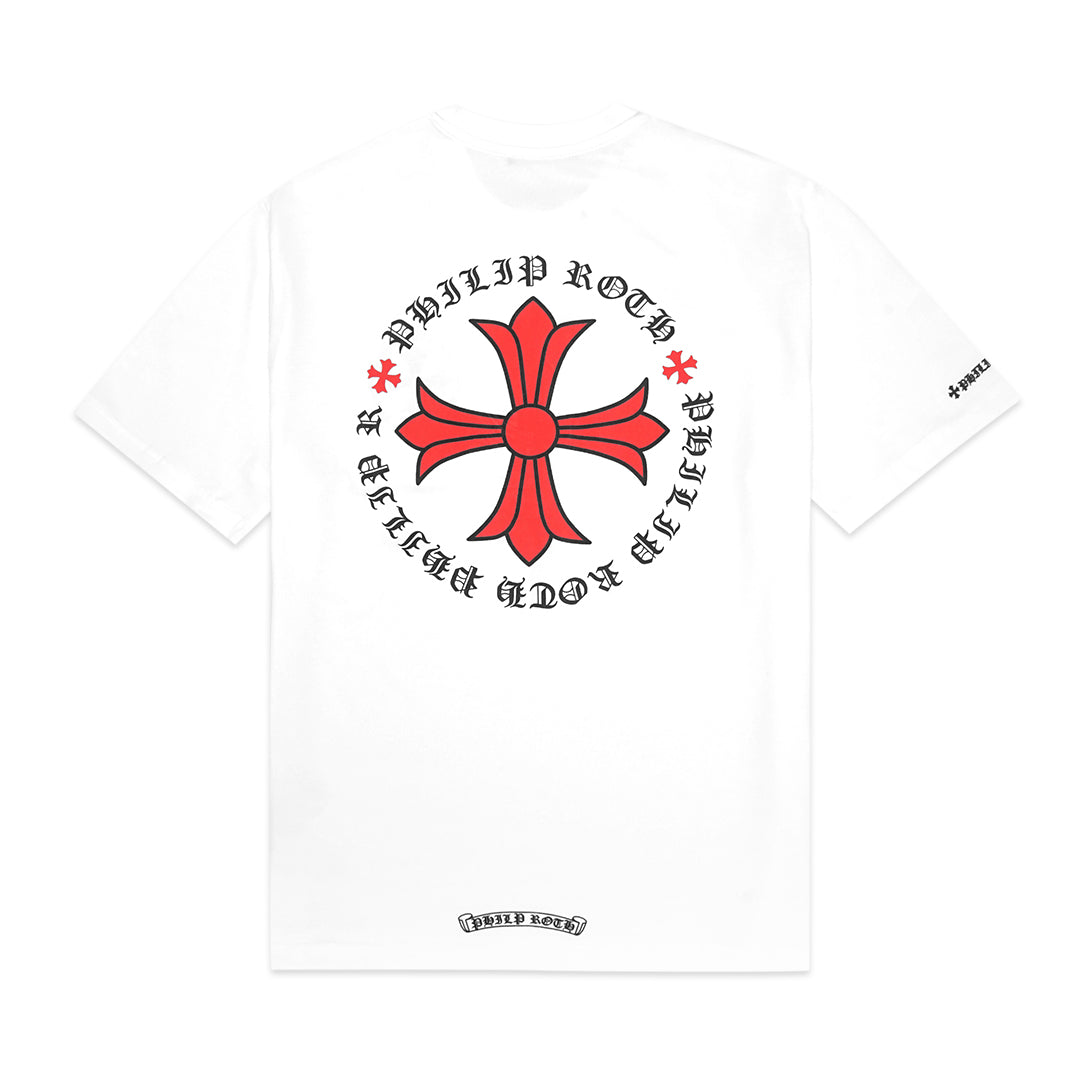 Philip Roth X Chrome Hearts Logo T-Shirt