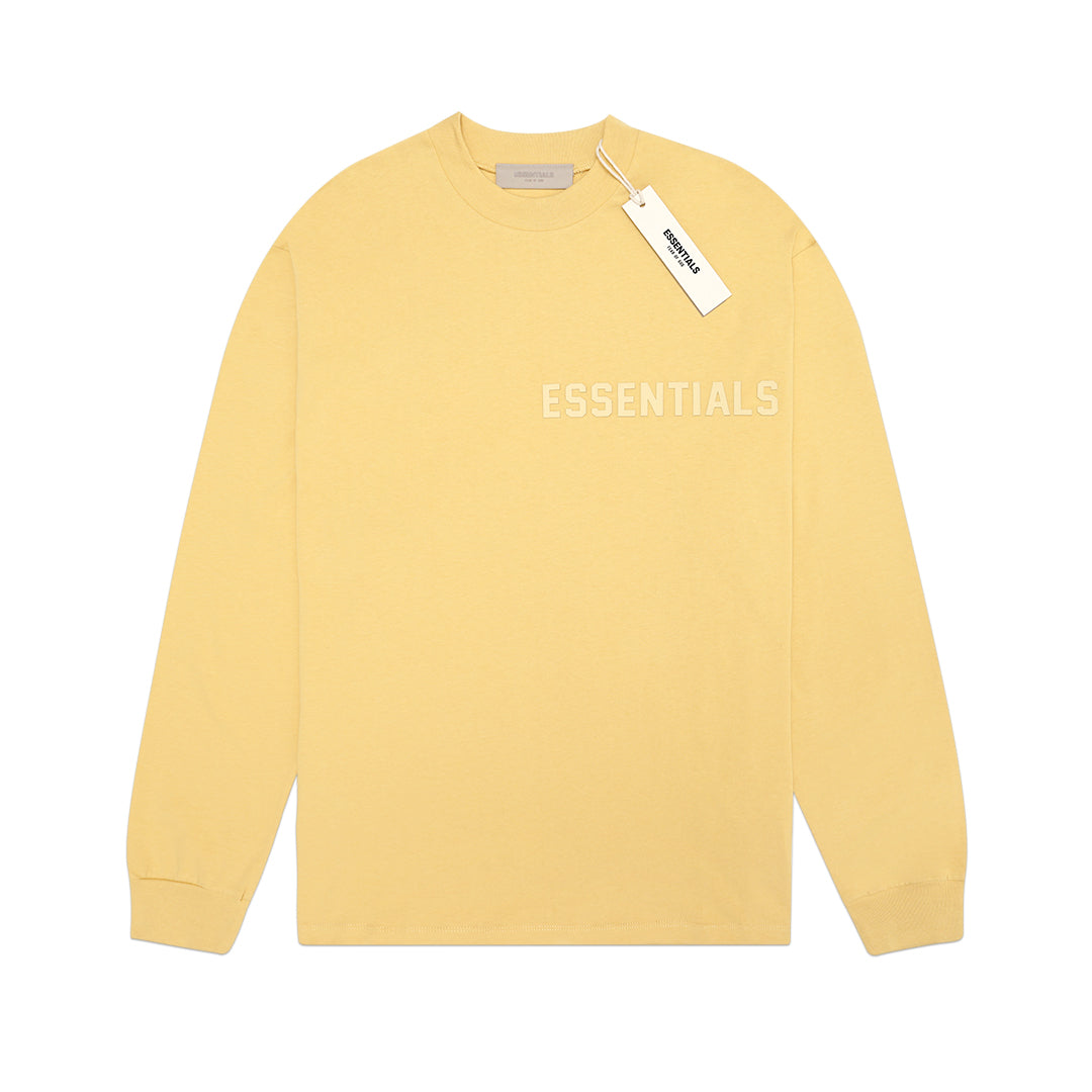 FOG Essentials Chest Solid Rubber Text Long Sleeve T-Shirt