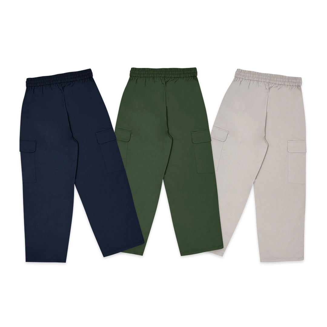 FOLX Basic Chino Long Cargo Pants