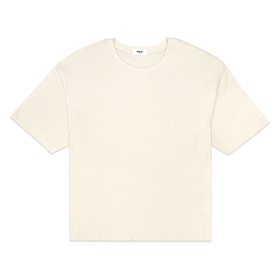 FOLX Reverse Stitch Textured T-Shirt