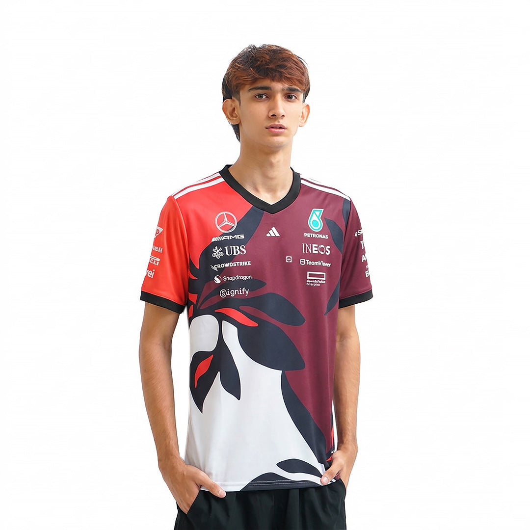 ADD X Mercedes AMG Miami F1 Team Driver Jersey T-Shirt