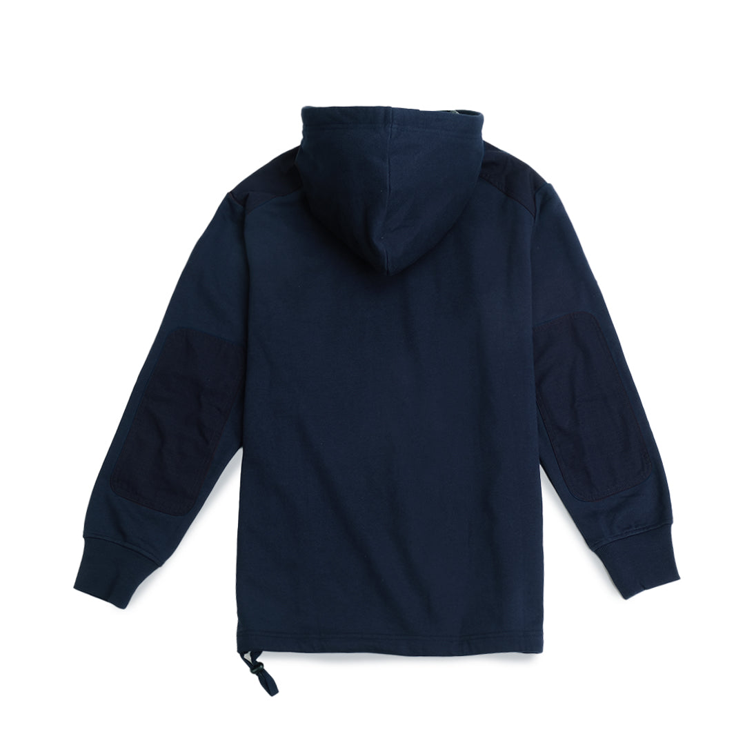 Philip Roth Triple Pocket Pullover Hoodie Navy