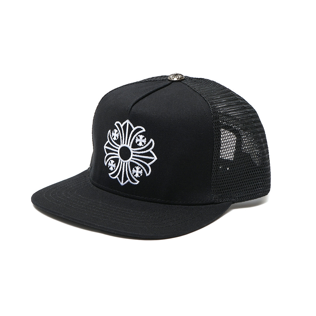 Chrome Hearts Logo Trucker Cap