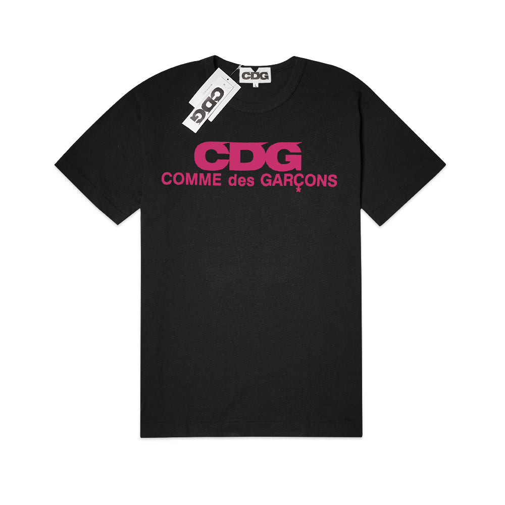 CDG Basic Text Logo T-Shirt