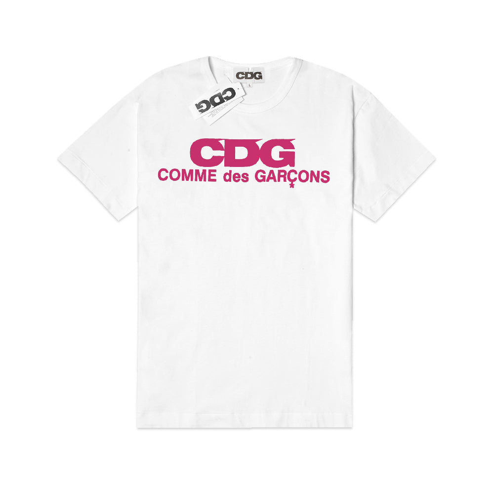 CDG Basic Text Logo T-Shirt