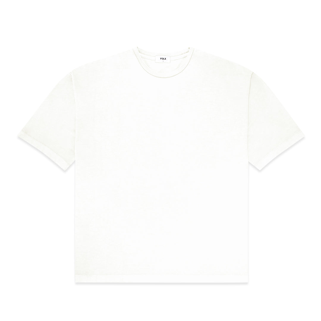FOLX Oversize Fit Mercerised Cotton T-Shirt