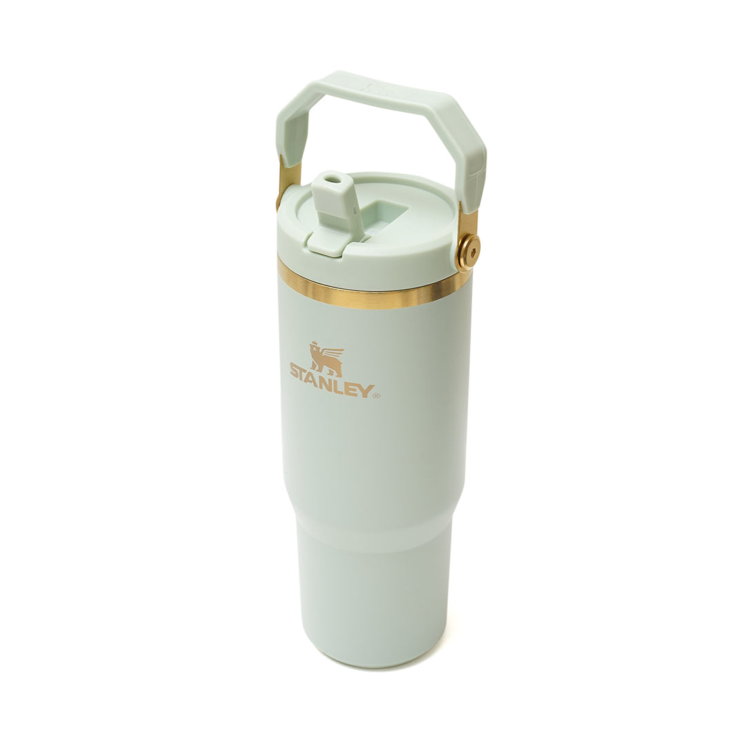 STLY Gold IceFlow Flip Straw 2.0 Tumbler