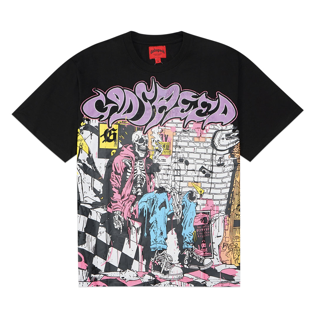 Godspeed Stoner Skull T-Shirt