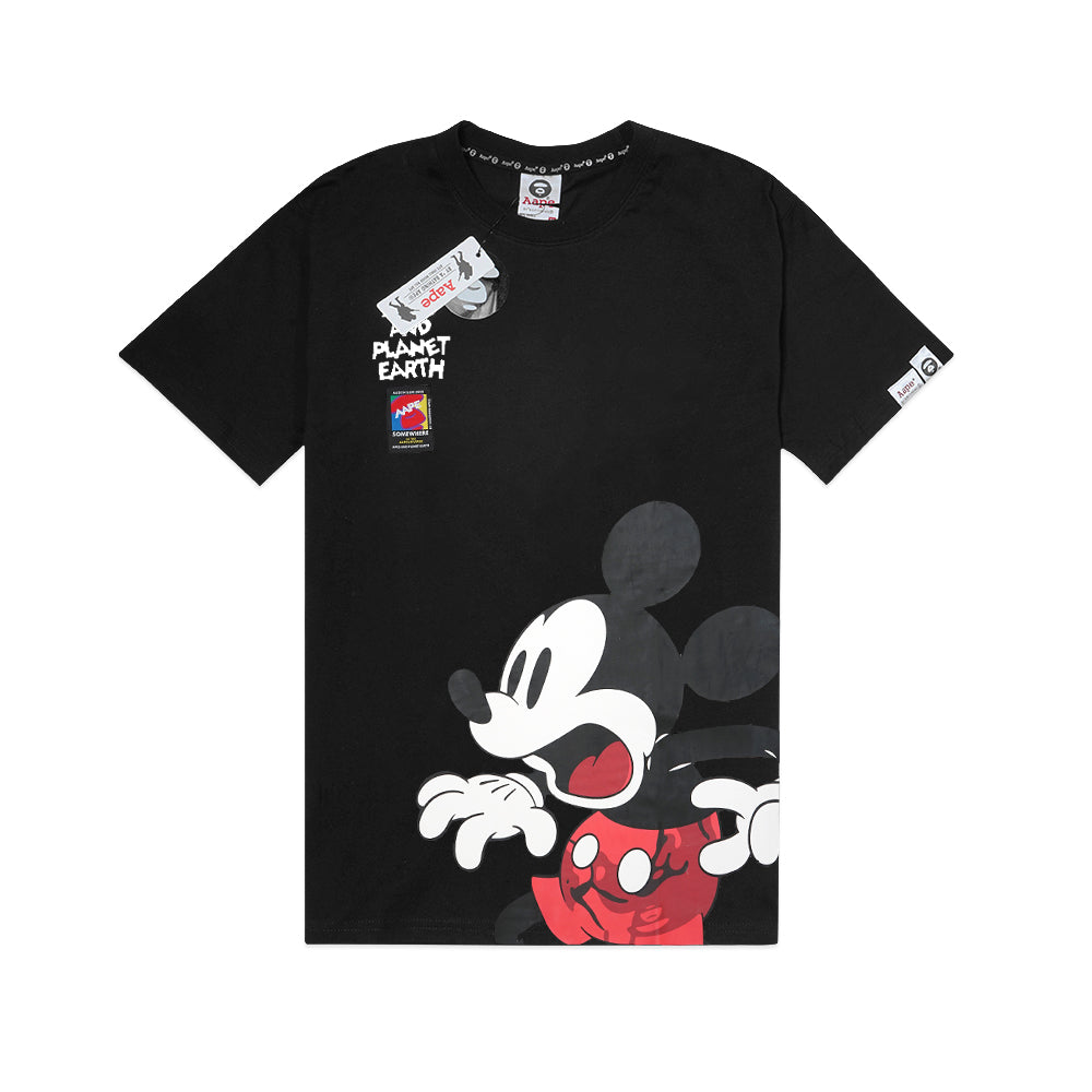 AAPE X DSNY Bottom Mickey T-Shirt