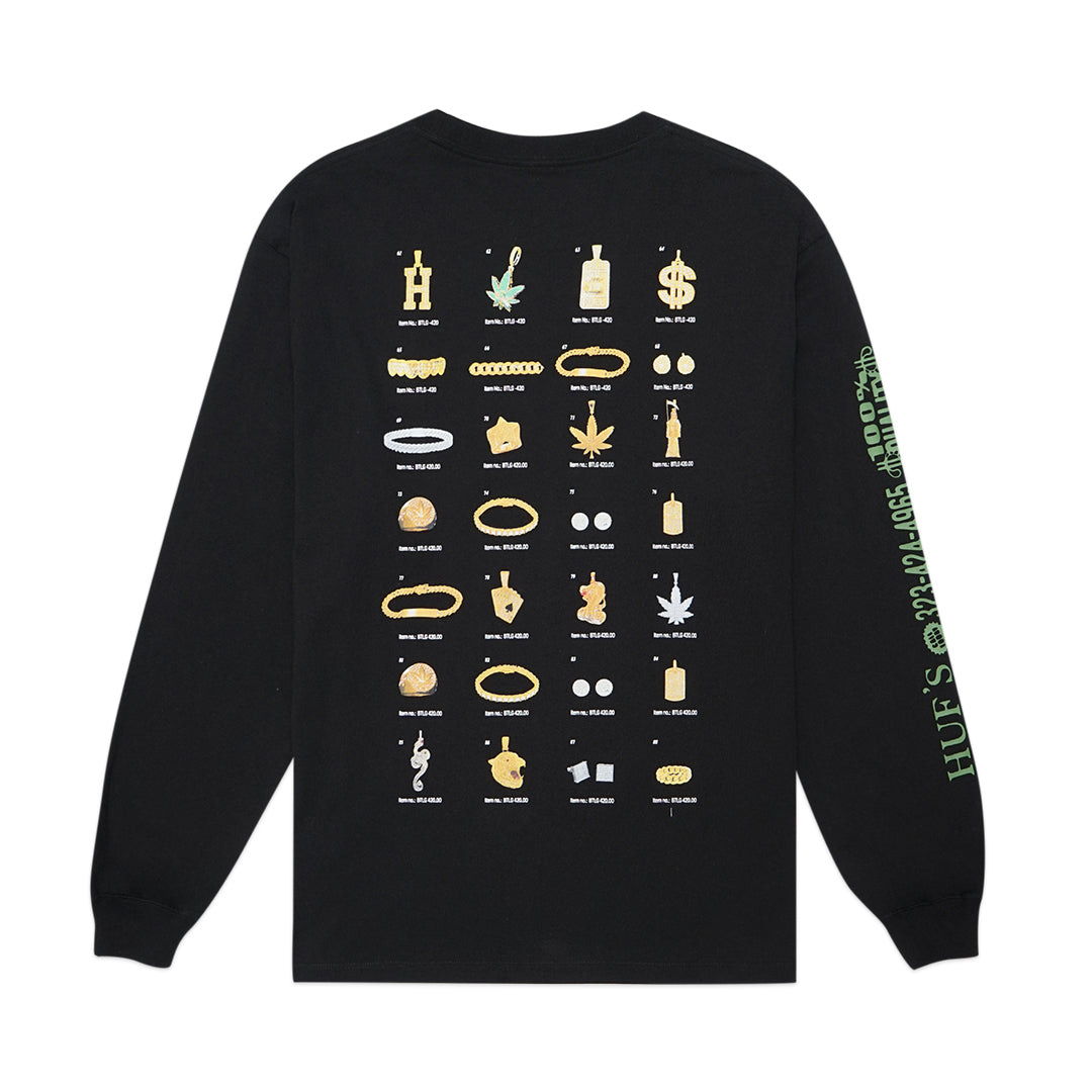 HUF Jewelry Long Sleeve T-Shirt