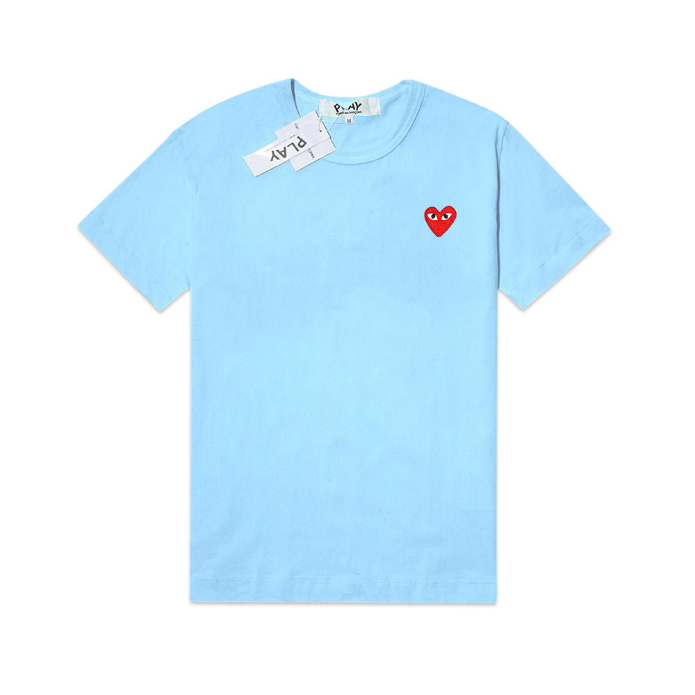 CDG Play Red Heart Patch T-Shirt