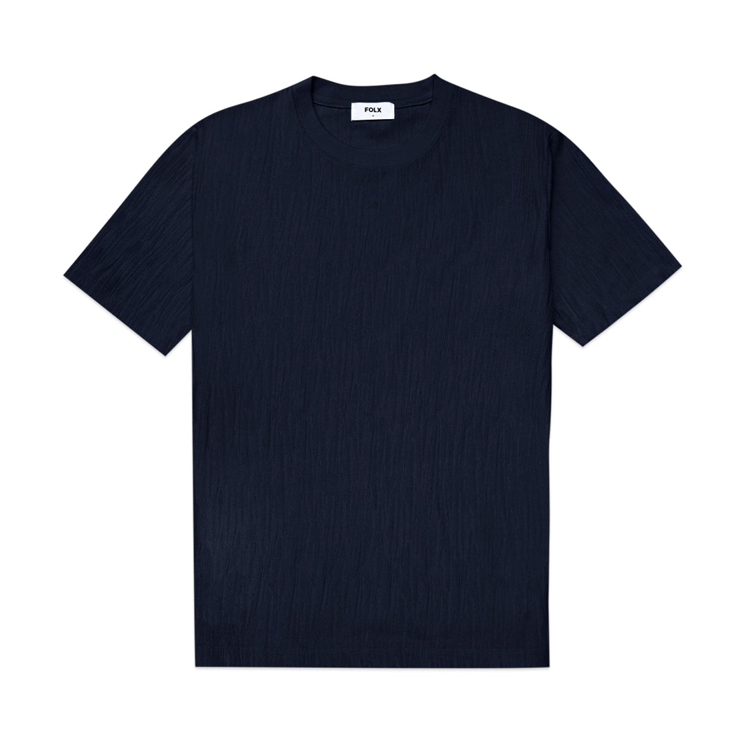 FOLX Vertical Textured T-Shirt