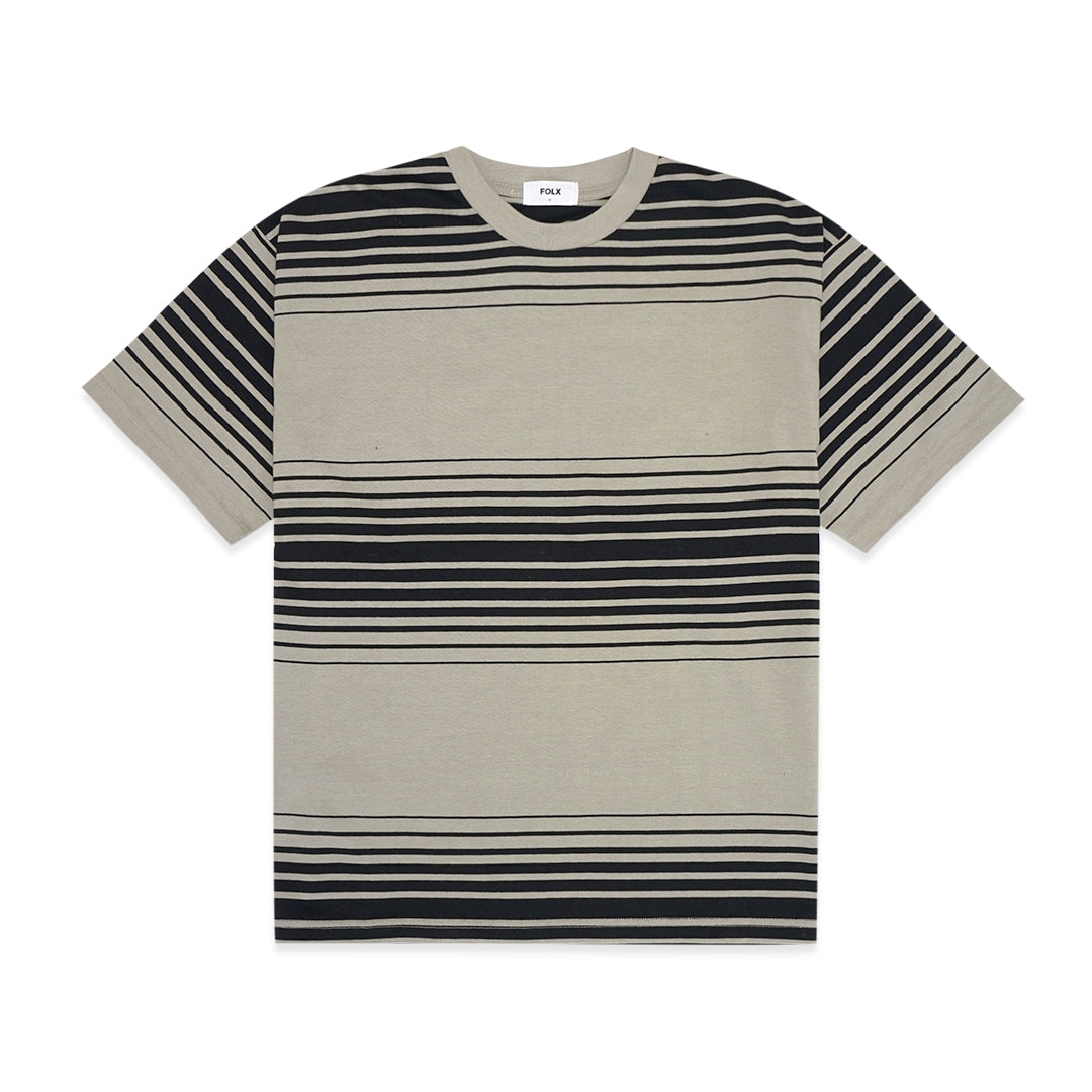 FOLX Double Colors Stripes T-Shirt