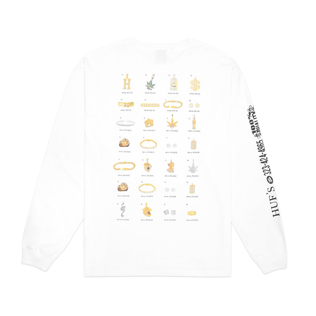 HUF Jewelry Long Sleeve T-Shirt