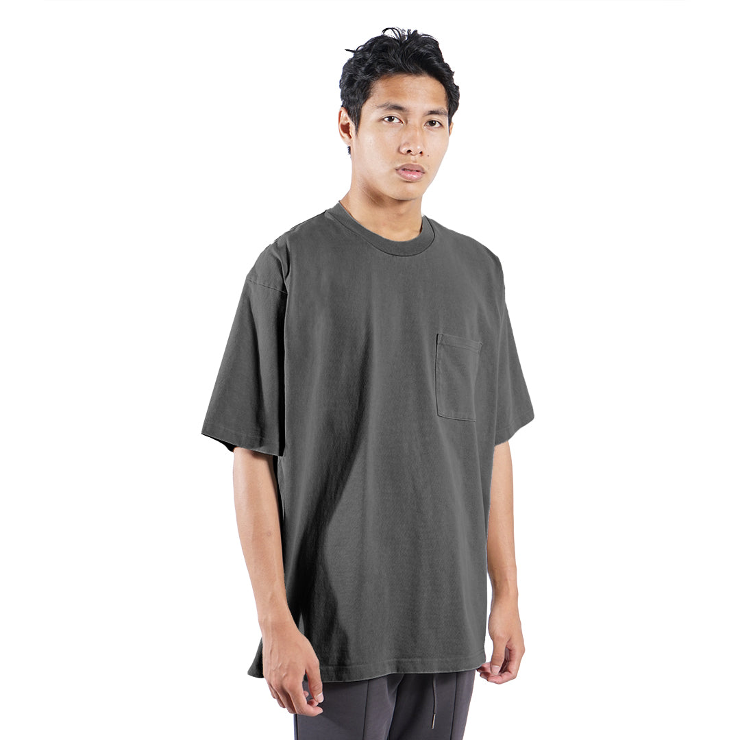 FOLX Oversized Ripped Tubular Pocket T-Shirt