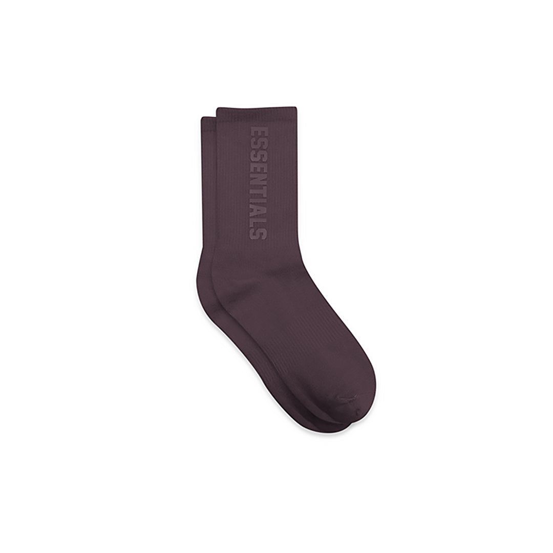 FOG Essentials Rubber Text Mid Socks