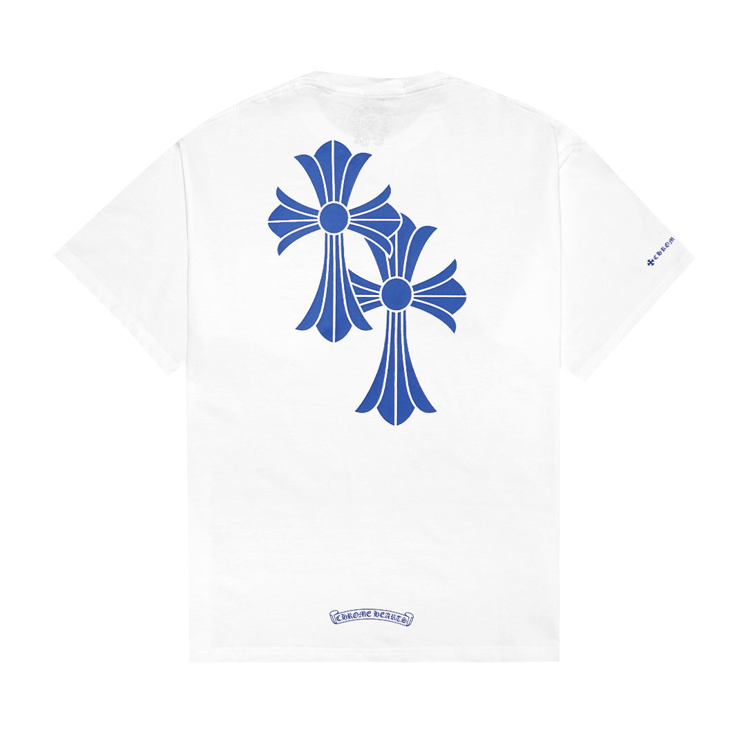 Chrome Hearts Double Blue Cross T-Shirt