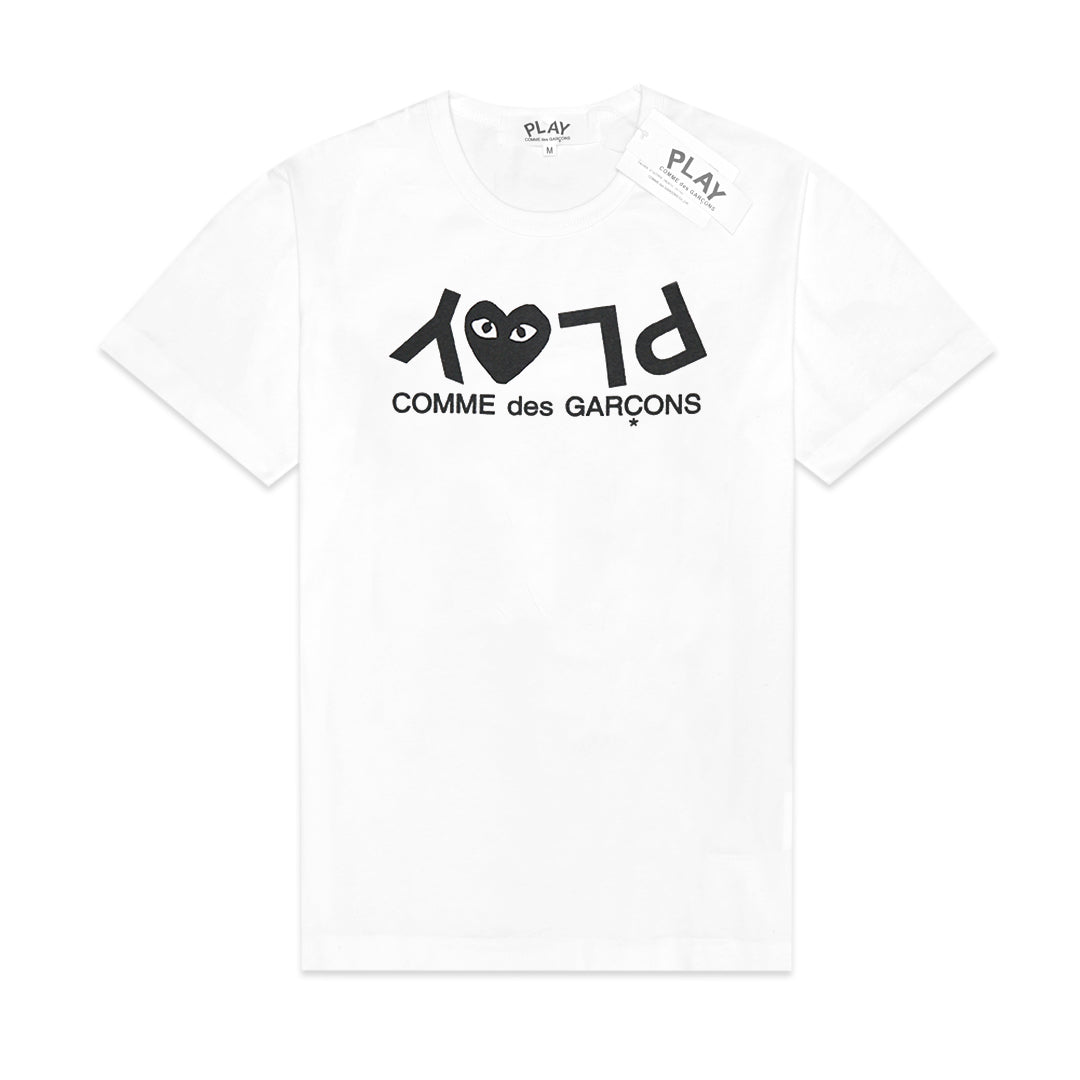 CDG Play Inverted Text T-Shirt