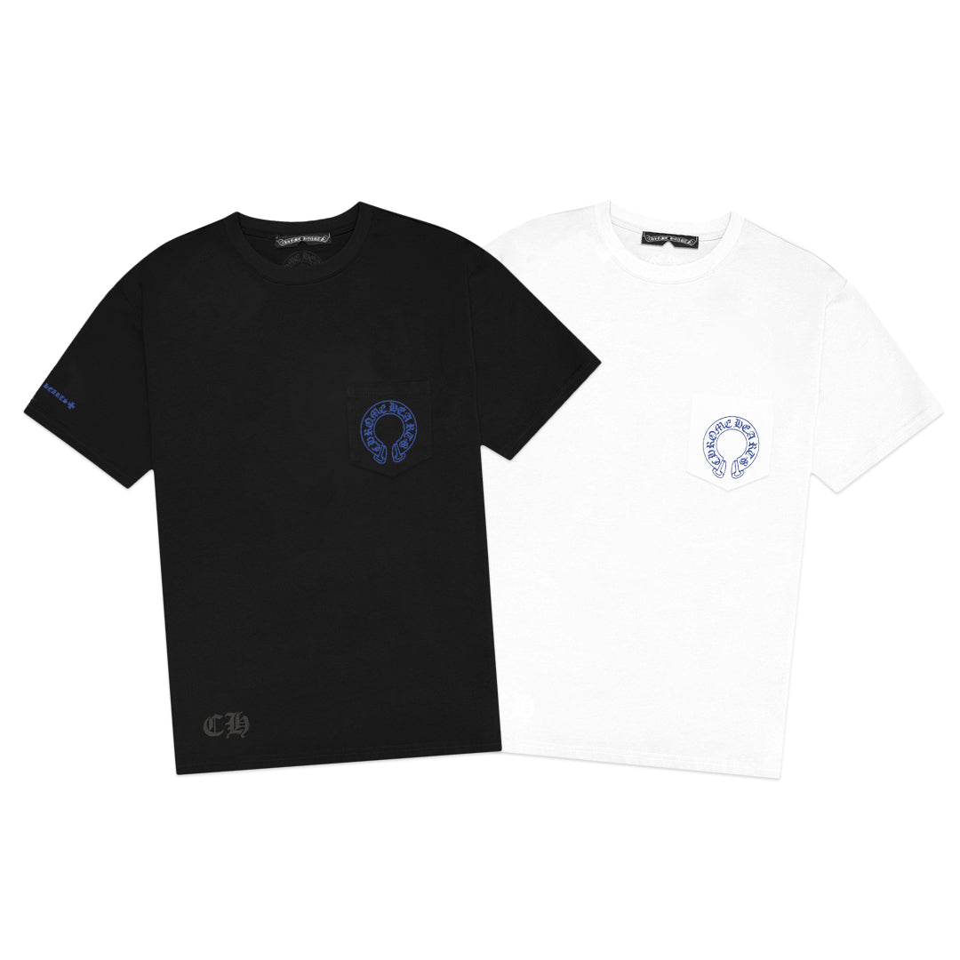 Chrome Hearts Double Blue Cross T-Shirt