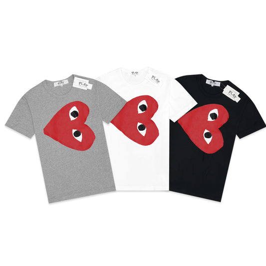 CDG Play Side Heart T-Shirt
