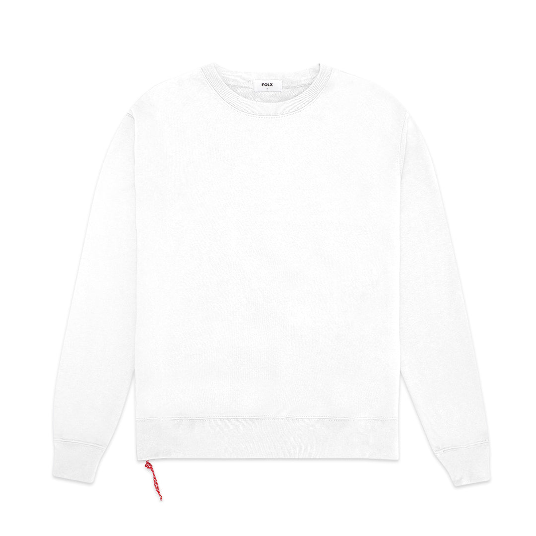 FOLX Red Rope Cotton Sweatshirt
