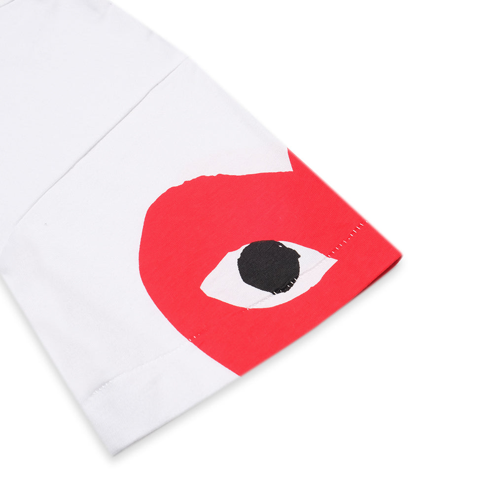 CDG Play Arm Half Heart T-Shirt