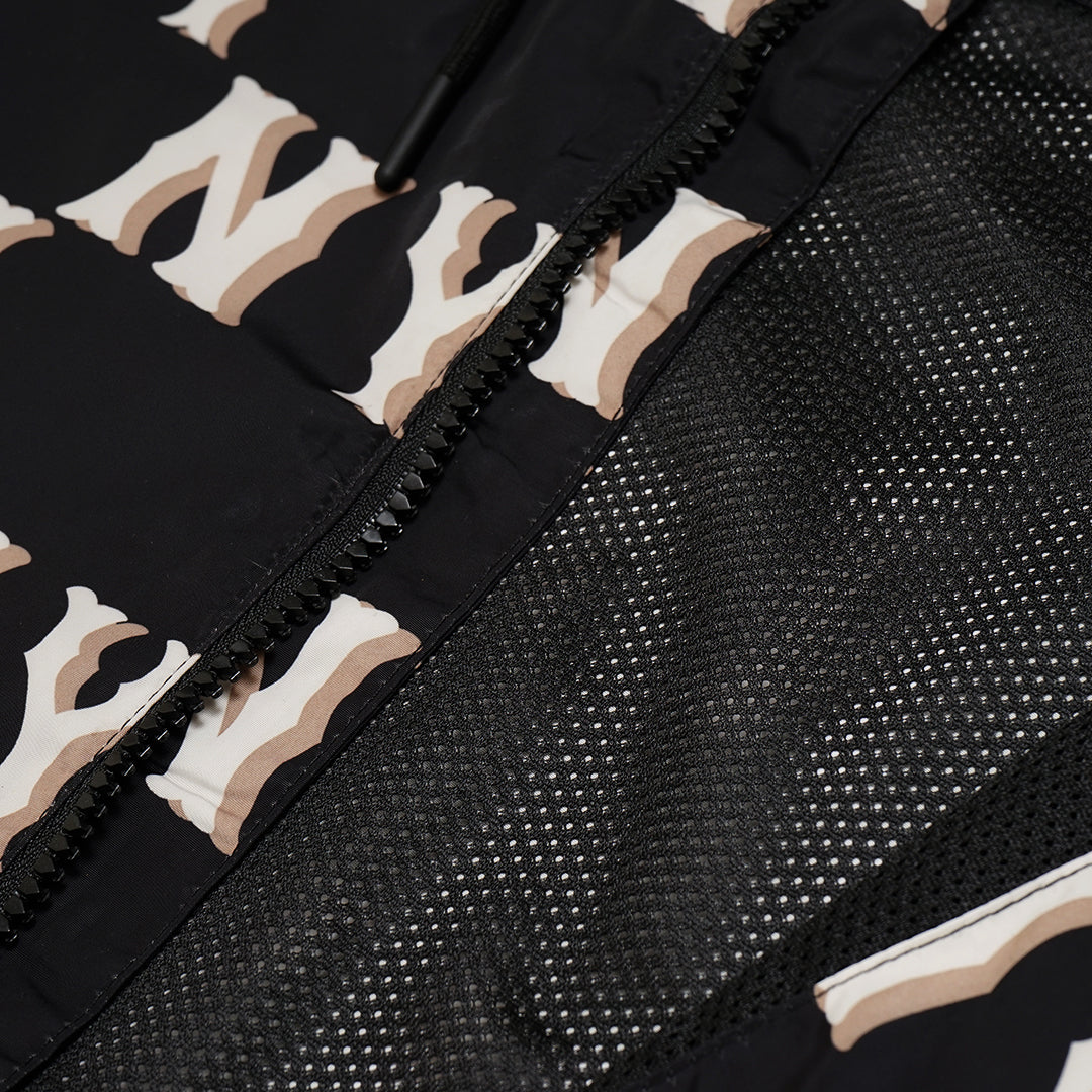 M7B Rubber Logo Monogram Windbreaker Jacket