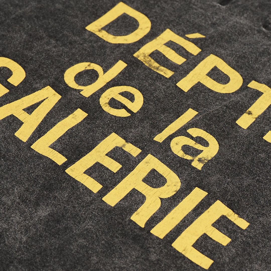 Gallery Dept Distressed Text T-Shirt