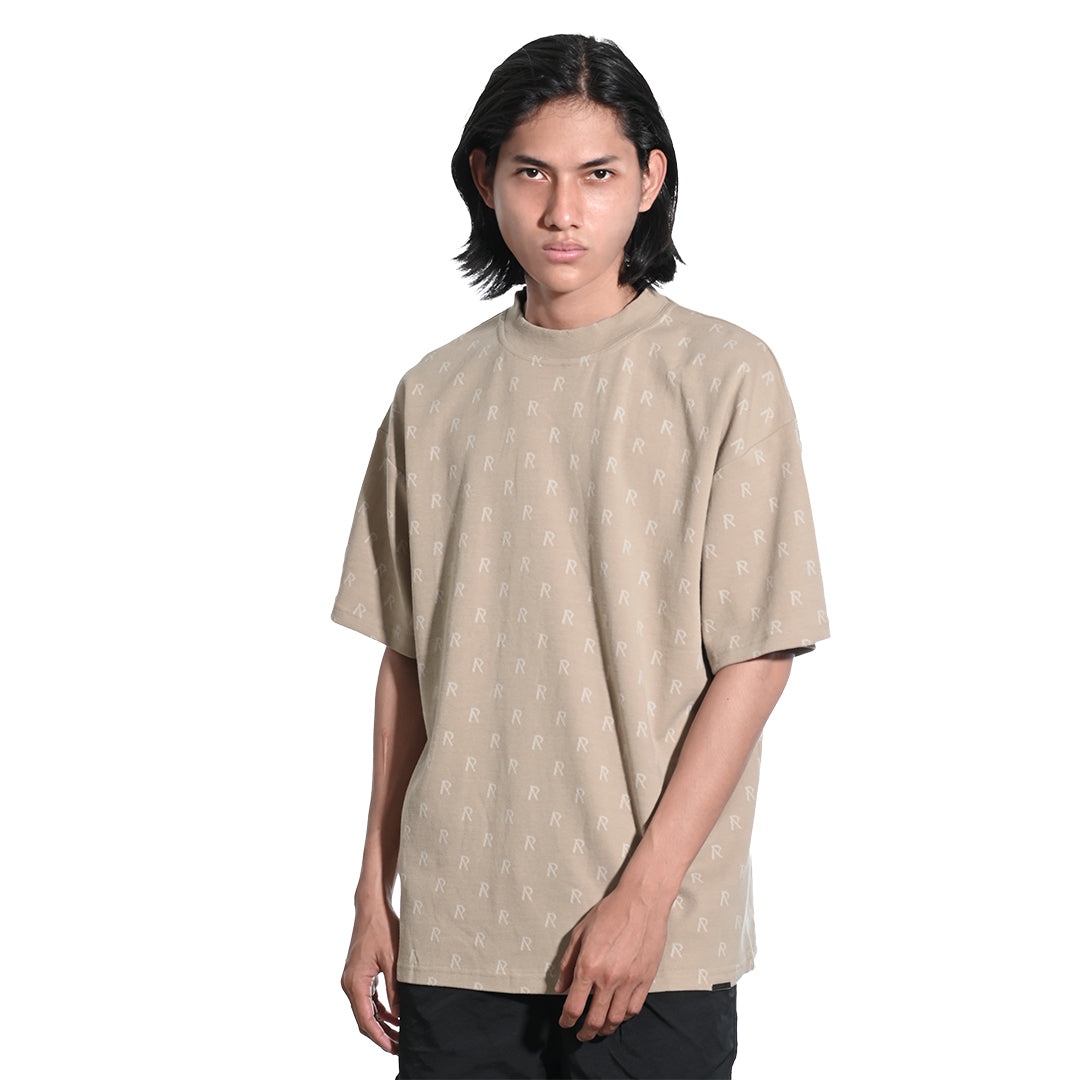 Represent Jacquard Monogram Logo T-Shirt