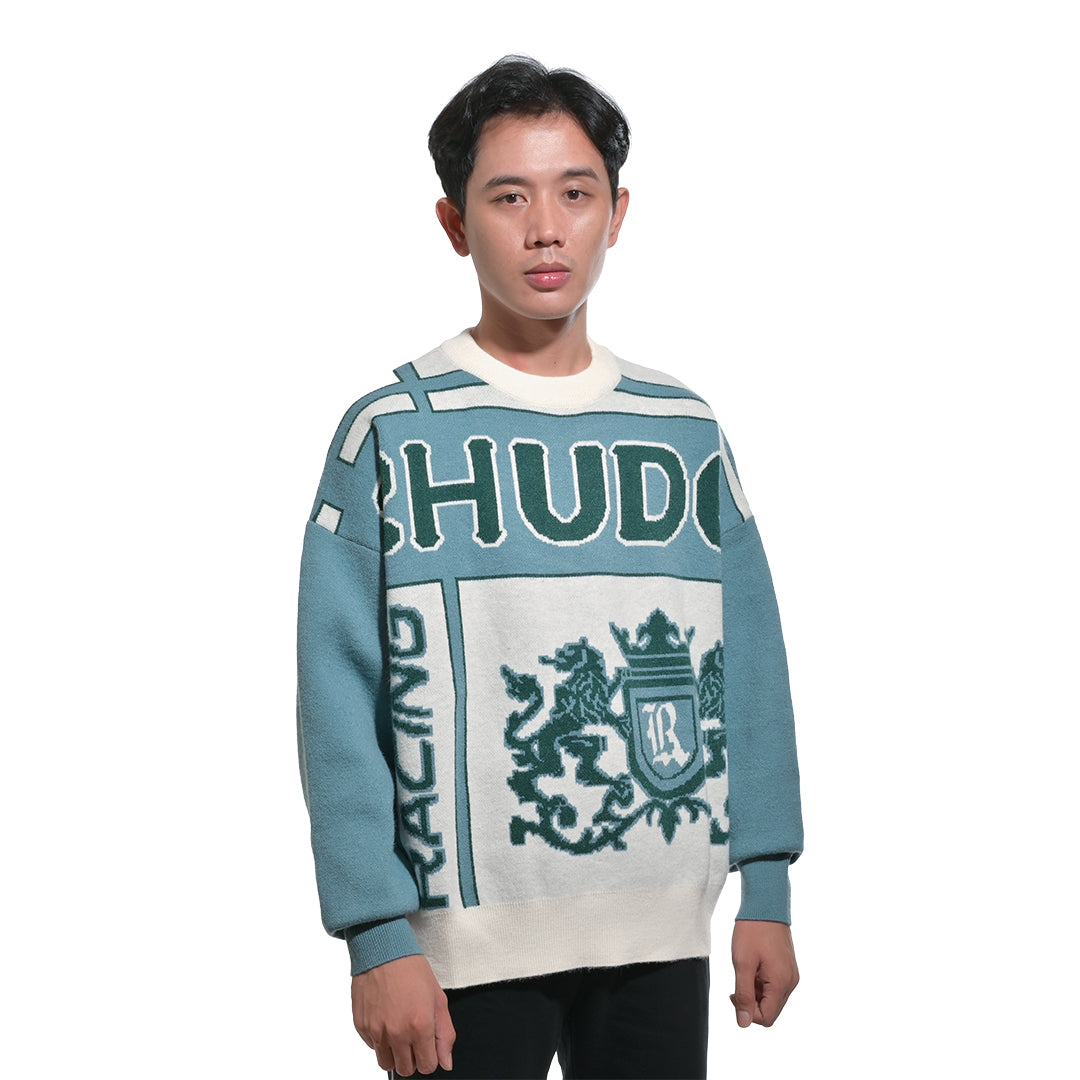 Rhude Palm Knit Crewneck Sweater