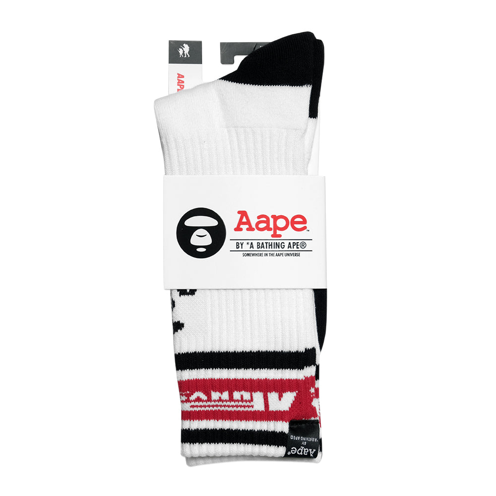 Aape by A Bathing Mid Socks