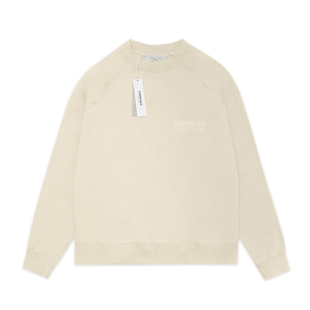 FOG Essentials Solid Velvet Text Sweatshirt