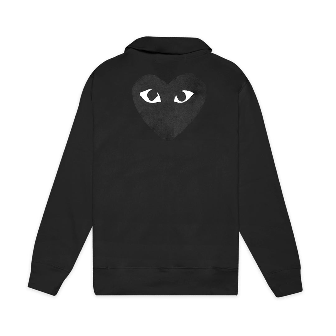 CDG Play Black Heart Zip-Up Jacket