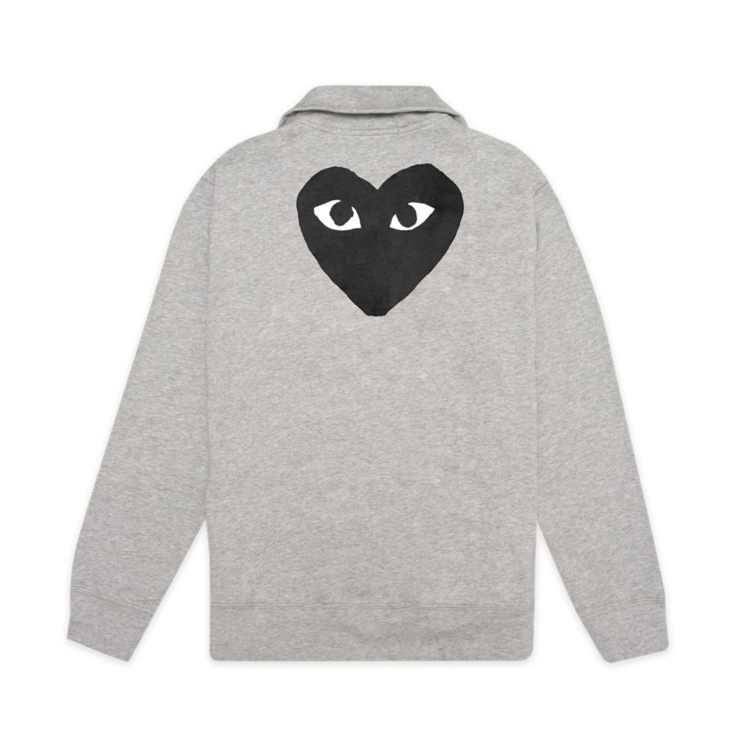 CDG Play Black Heart Zip-Up Jacket
