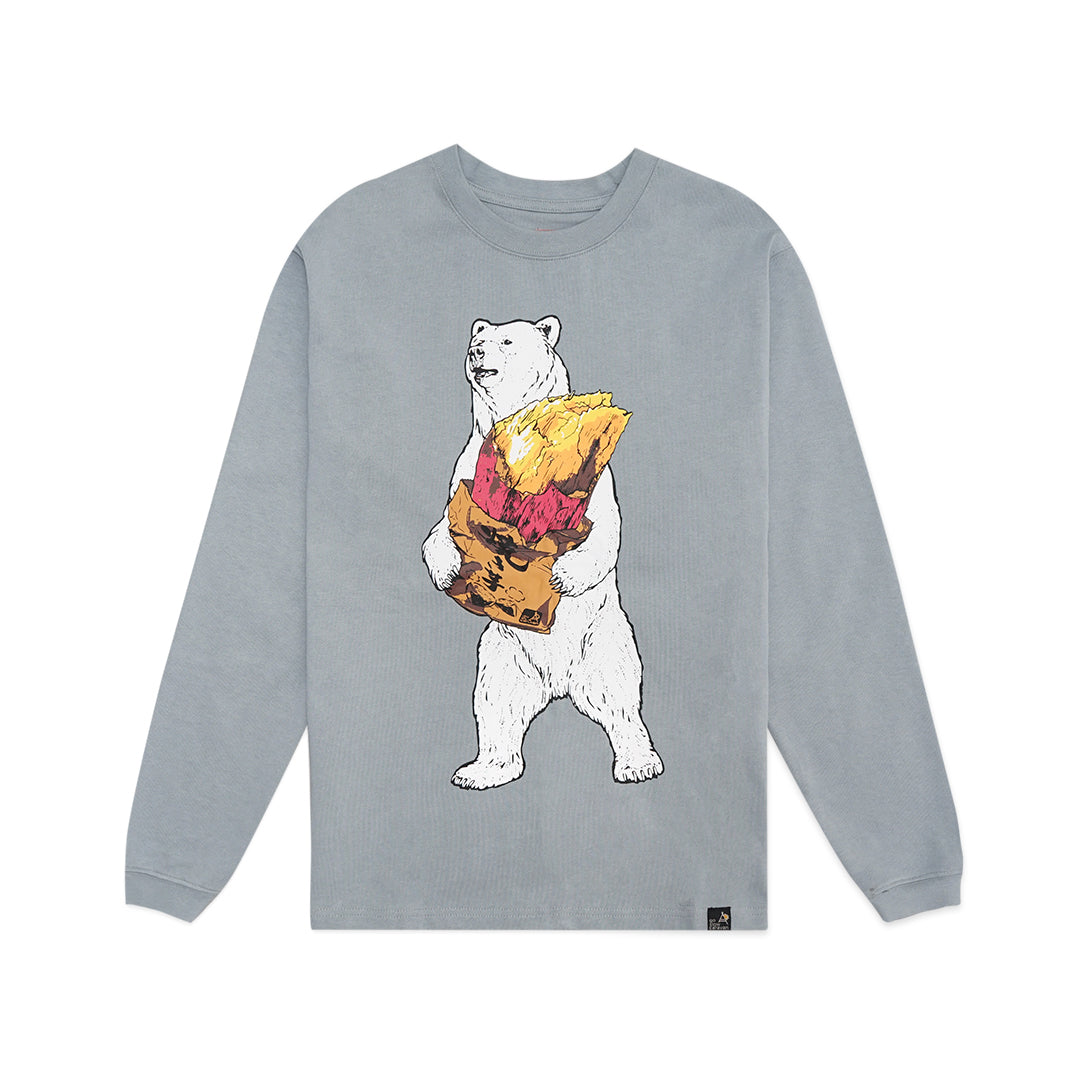 Go Slow Caravan Yakiimo Bear Long Sleeve T-Shirt