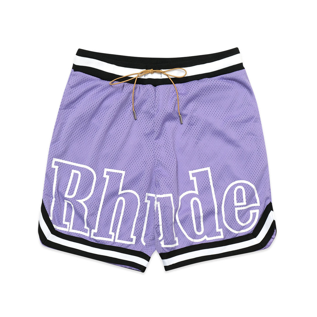 Rhude Court Logo Basketball Shorts