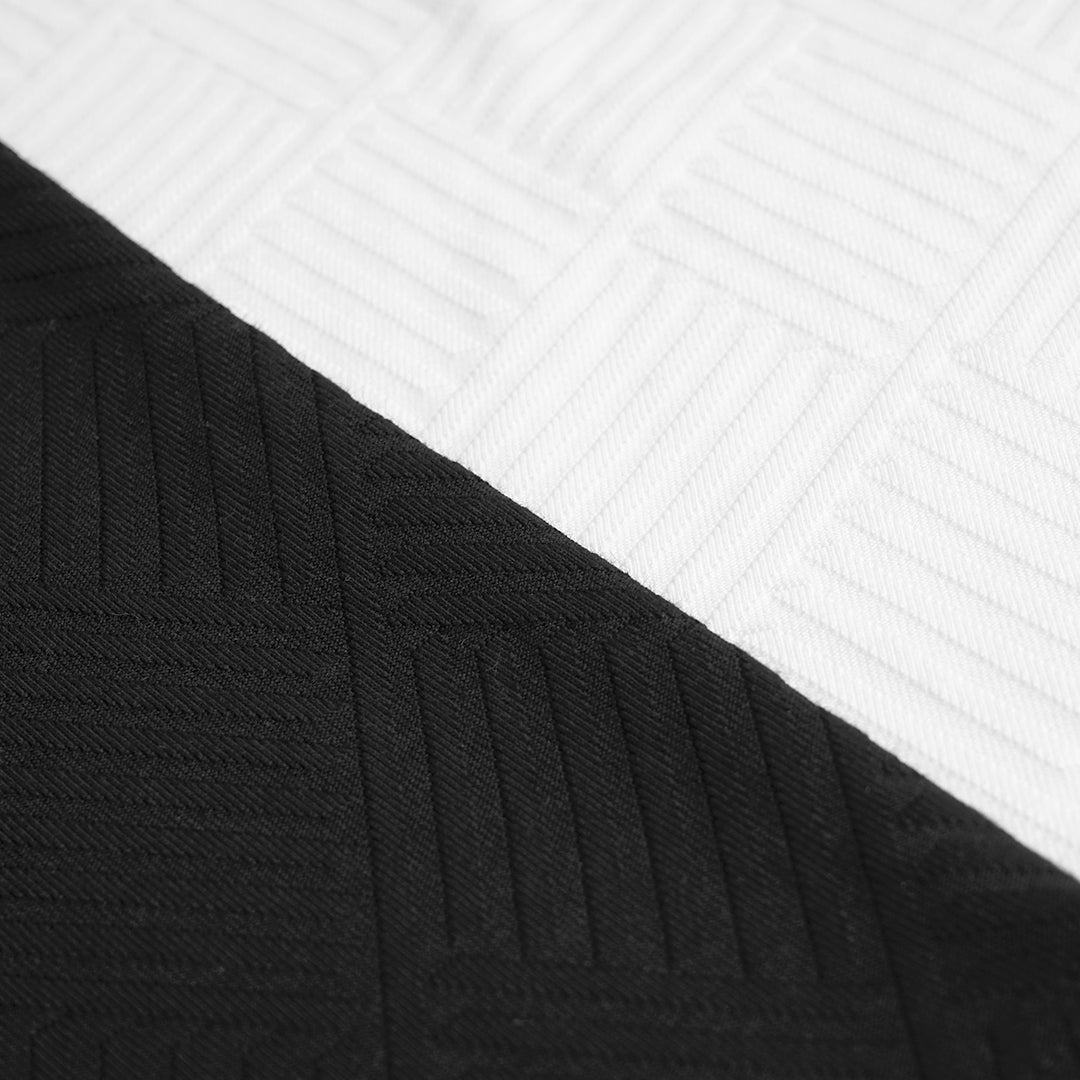 FOLX Textured Geometric T-Shirt