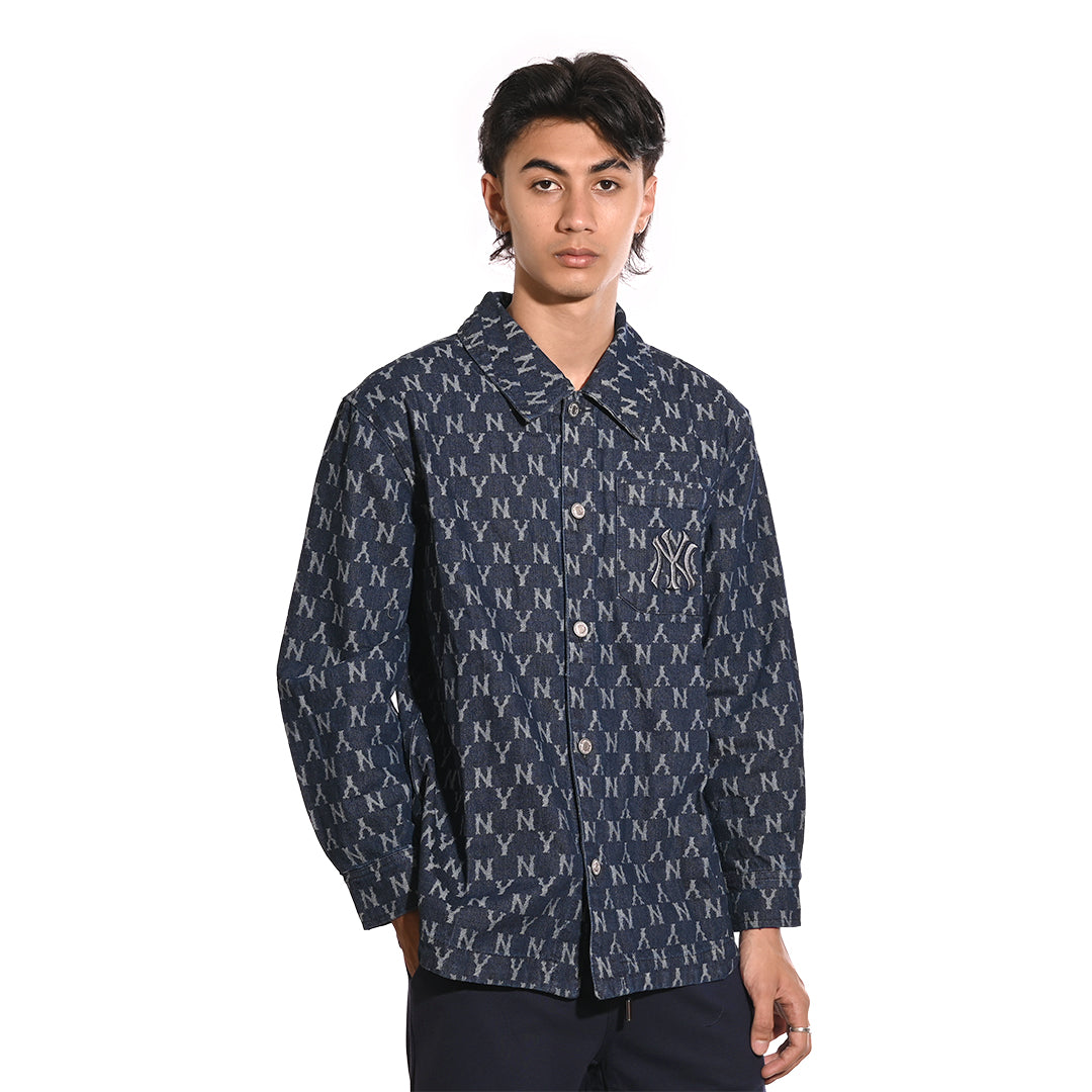 M7B Tonal Monogram Denim Jacket