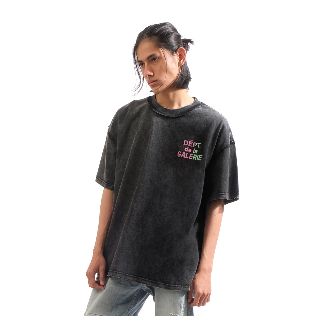 Gallery Dept Pink Green Gradient T-Shirt
