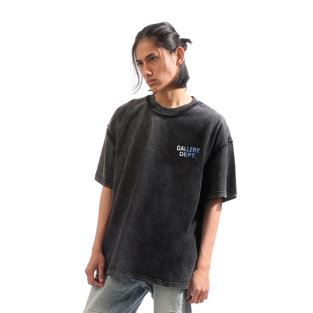 Gallery Dept White Blue Gradient T-Shirt