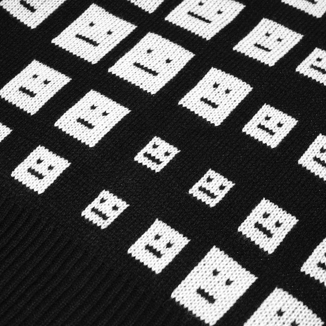 ASD Kick Optical Face Knitted Sweater