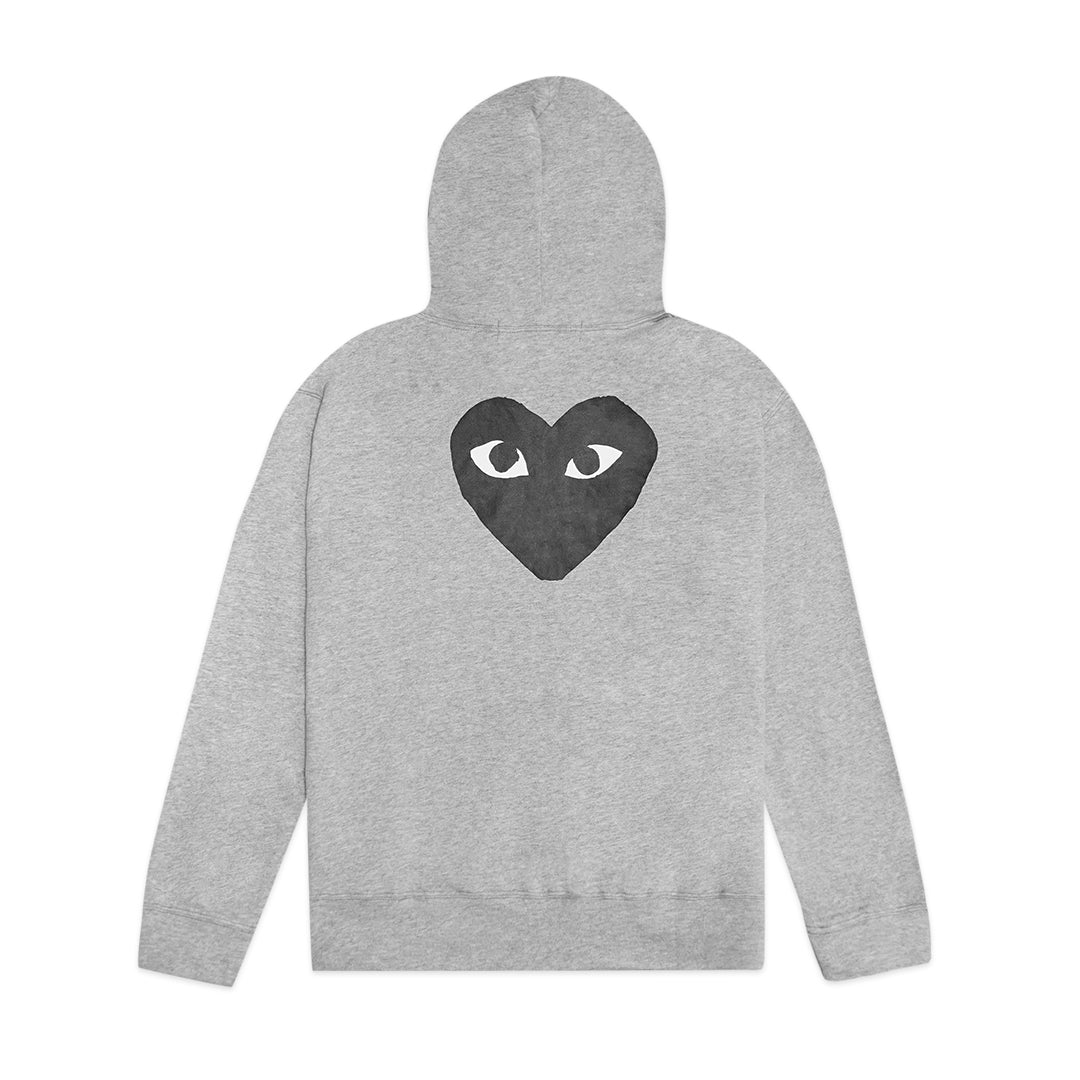 CDG Play Big Heart Zip-Up Hoodie