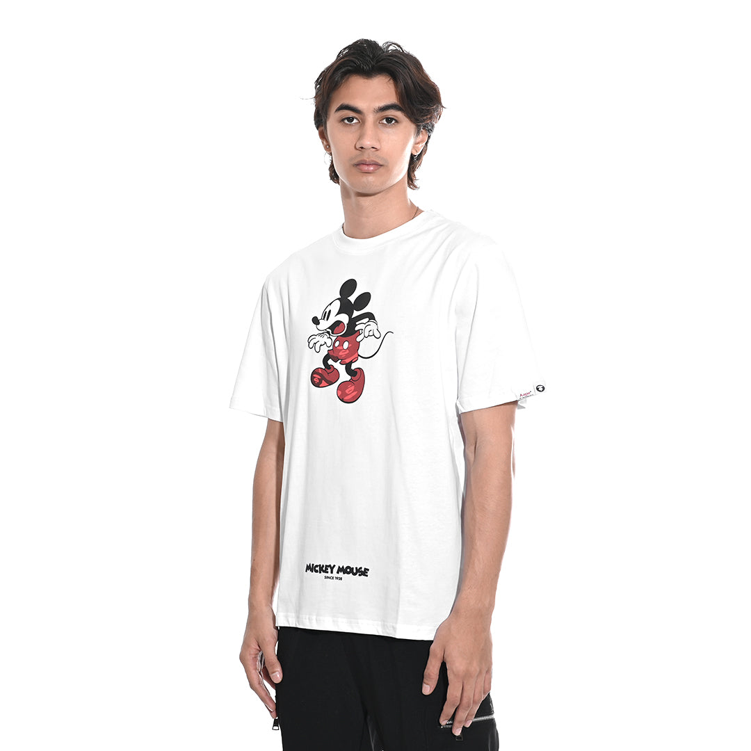 AAPE X DSNY Shocked Mickey T-Shirt