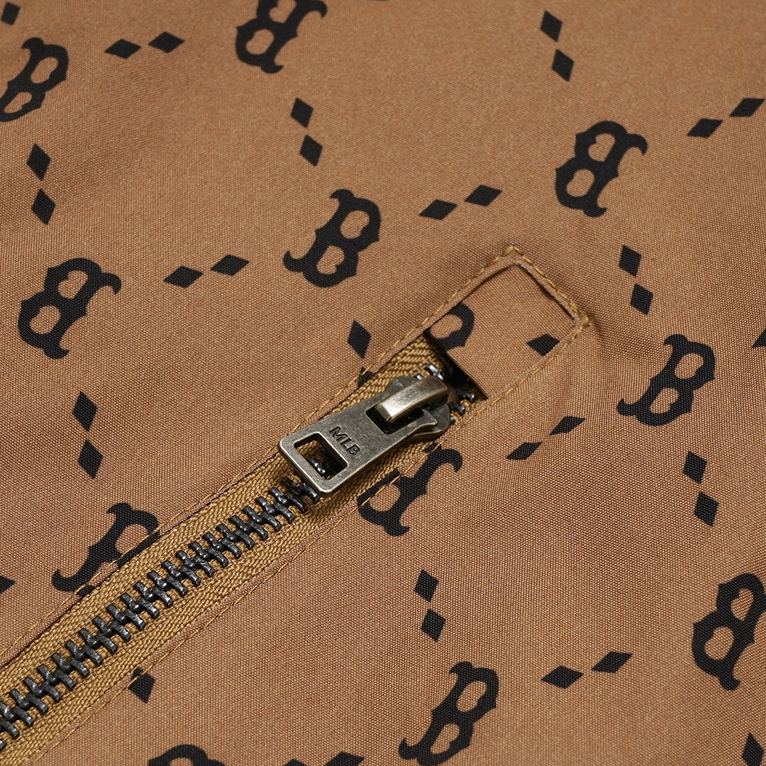 M7B Monogram Diamond Padded Bomber Jacket