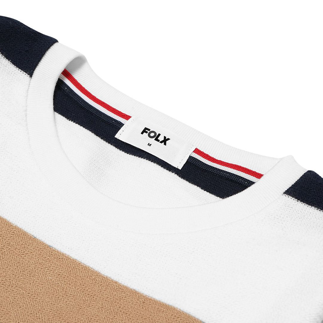 FOLX Striped Terry Long Sleeve T-Shirt