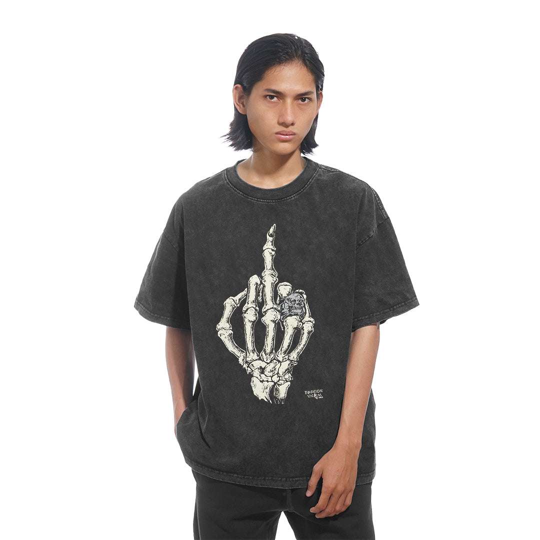 Gallery Dept Skull Hand T-Shirt