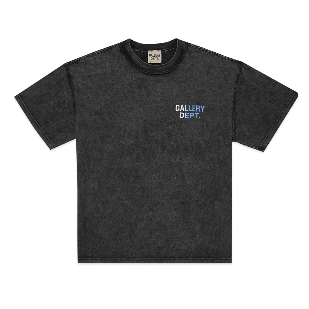 Gallery Dept White Blue Gradient T-Shirt