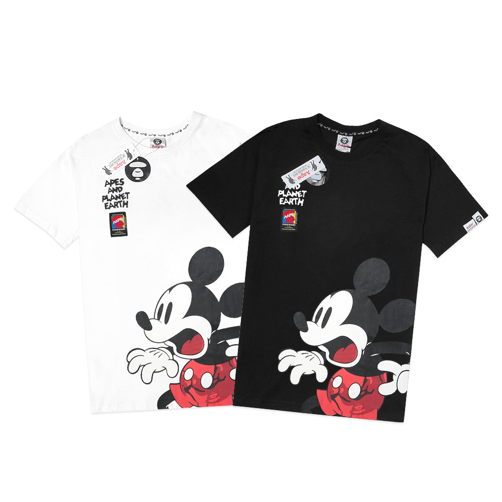 AAPE X DSNY Bottom Mickey T-Shirt