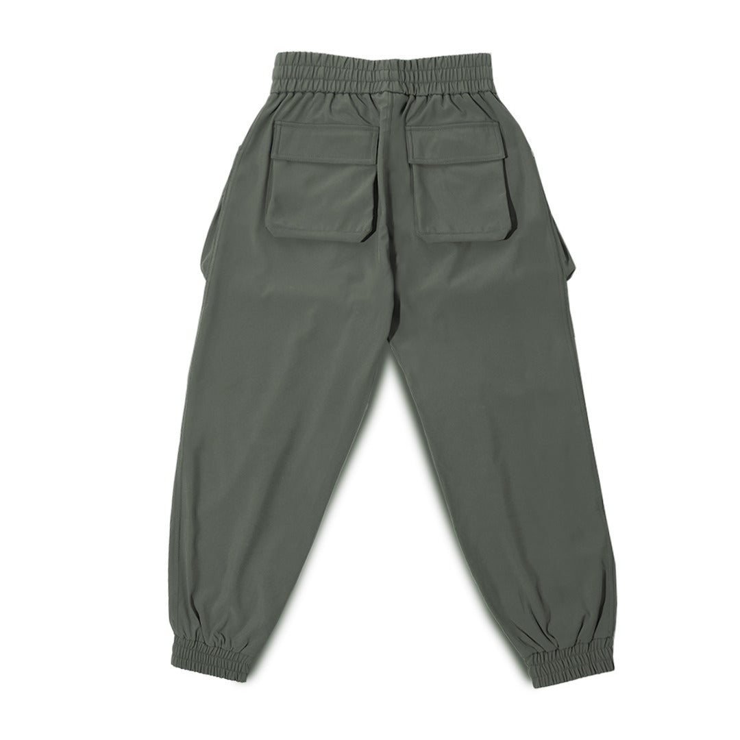 Ultra Brands Ripstop Cargo Jogger Pants Dark Grey