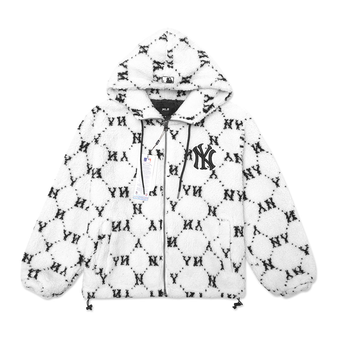 M7B Monogram Dumble Fleece Hooded Jacket